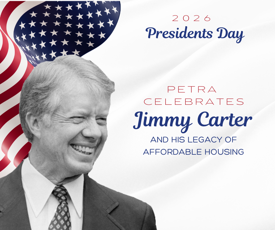 petra celebrates president jimmy carter and his legacy of affordable housing